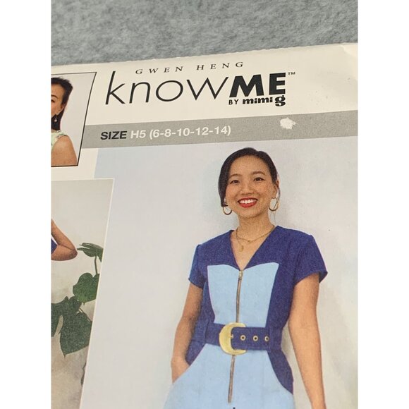 Uncut 2024 Know Me By Mimi G Sewing Pattern R12051 Dress Size 6-8-10-12-14 uncut - Picture 2 of 4